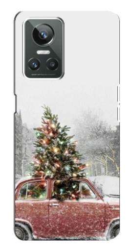 Чехол с печатью "Елка в машине" для Realme GT Neo 3