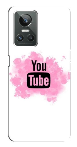 Силиконовый чехол с изображением "Ютуб в дыму" для Realme GT Neo 3