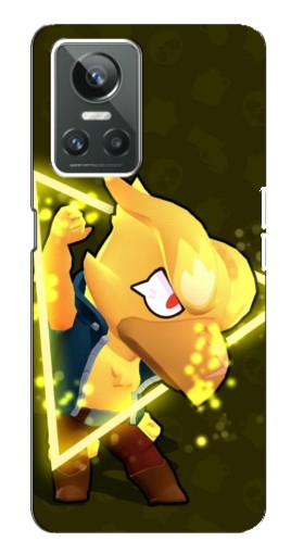 Чехол с картинкой "Золотой Ворон" для Realme GT Neo 3