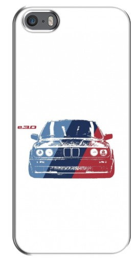 Силиконовый чехол с изображением «BMW e30» для iPhone 5 / 5s / SE