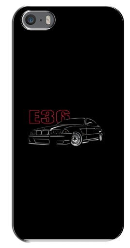 Чехол с печатью «BMW E36»  для iPhone 5 / 5s / SE