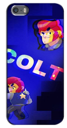 Силиконовый чехол с изображением «Colt шпион» для iPhone 5 / 5s / SE