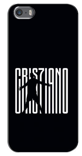 Силиконовый чехол с изображением «Cristiano» для iPhone 5 / 5s / SE