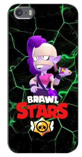 Чехол с печатью «Emz Brawl Stars»  для iPhone 5 / 5s / SE