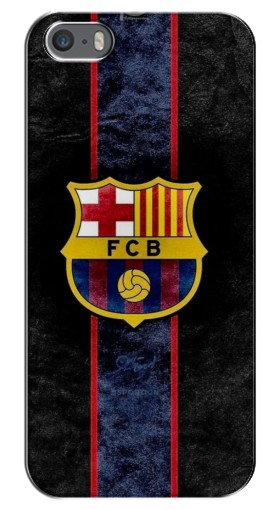 Чехол с принтом «FCB» для iPhone 5 / 5s / SE