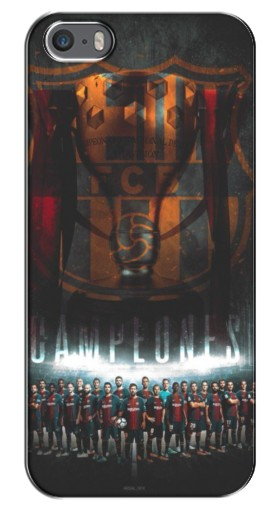 Чехол с картинкой «FCB Campeones» для iPhone 5 / 5s / SE