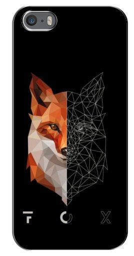 Чехол с принтом «Fox» для iPhone 5 / 5s / SE