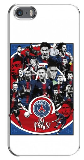 Чехол с картинкой «Команда PSG» для iPhone 5 / 5s / SE