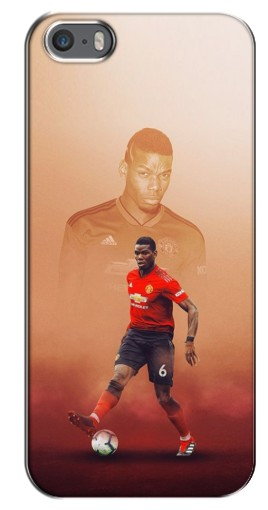 Чехол с печатью «Pogba с Манчестера»  для iPhone 5 / 5s / SE