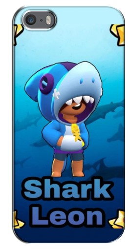 Чехол с печатью «Shark Leon»  для iPhone 5 / 5s / SE