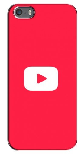 Чехол с принтом «YouTube Кнопка» для iPhone 5 / 5s / SE