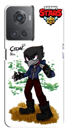 Чехол с принтом "Crow" для OnePlus ACE (10R)