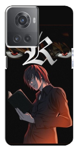 Чехол с печатью "Лайт Ягами Death Note" для OnePlus ACE (10R)