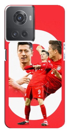Силиконовый чехол с изображением "Левандовски" для OnePlus ACE (10R)