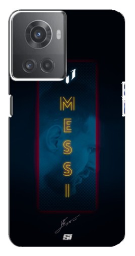 Чехол с картинкой "Логотип Месси" для OnePlus ACE (10R)
