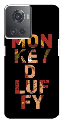 Чехол с печатью "Monky d Luffy" для OnePlus ACE (10R)