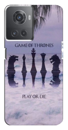 Силиконовый чехол с изображением "Play or Die" для OnePlus ACE (10R)