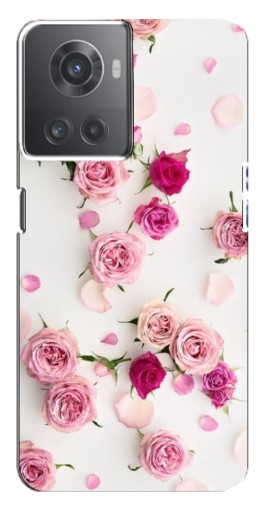 Чехол с печатью "Яркие розы" для OnePlus ACE (10R)