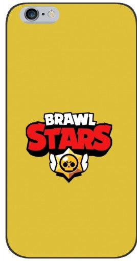 Силиконовый чехол с изображением «Brawl Logo» для iPhone 6 / 6s