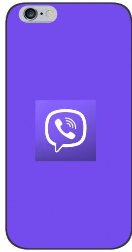 Чехол с картинкой «Лого Viber» для iPhone 6 / 6s