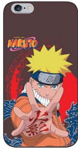 Силиконовый чехол с изображением «Naruto атакует» для iPhone 6 / 6s