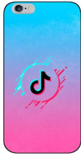 Чехол с картинкой «Нота ТикТок» для iPhone 6 / 6s