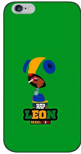 Силиконовый чехол с изображением «RAP Leon» для iPhone 6 / 6s