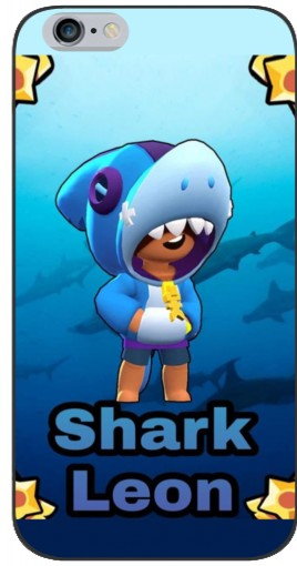 Чехол с принтом «Shark Leon» для iPhone 6 / 6s