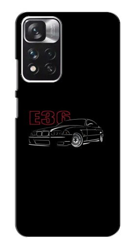 Чехол с принтом «BMW E36» для Xiaomi Redmi Note 11 Pro Plus