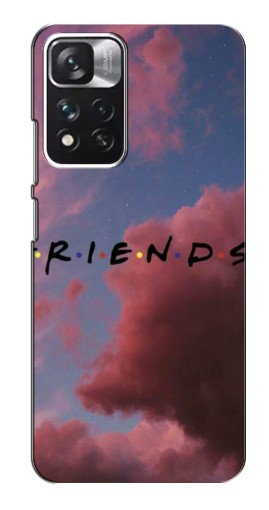 Силиконовый чехол с изображением «Friends» для Xiaomi Redmi Note 11 Pro Plus