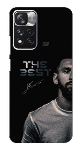 Чехол с печатью «The Best Messi»  для Xiaomi Redmi Note 11 Pro Plus