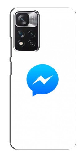 Чехол с принтом «messenger logo» для POCO M4 Pro 5G