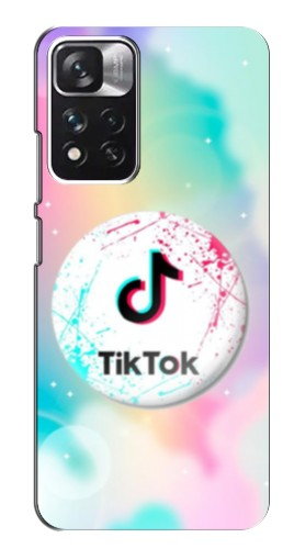 Силиконовый чехол с изображением «TikTok принт» для POCO M4 Pro 5G