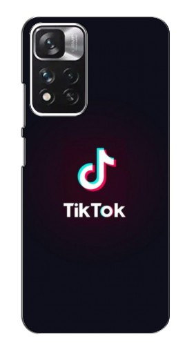 Чехол с печатью «TikTok темный»  для POCO M4 Pro 5G