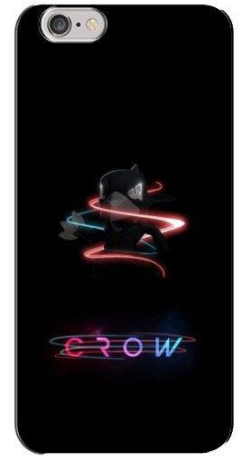 Силиконовый чехол с изображением «Brawl Crow» для iPhone 6 Plus / 6s Plus