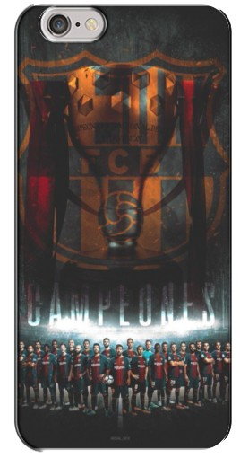 Силиконовый чехол с изображением «FCB Campeones» для iPhone 6 Plus / 6s Plus