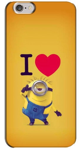 Чехол с печатью «I Love Minion»  для iPhone 6 Plus / 6s Plus