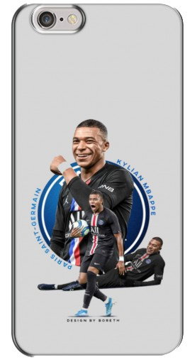 Силиконовый чехол с изображением «Kylian Mbappe» для iPhone 6 Plus / 6s Plus