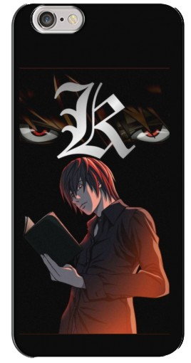 Силиконовый чехол с изображением «Лайт Ягами Death Note» для iPhone 6 Plus / 6s Plus