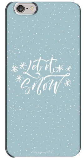 Чехол с картинкой «Let it Snow» для iPhone 6 Plus / 6s Plus