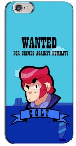 Чехол с картинкой «WANTED COLT» для iPhone 6 Plus / 6s Plus