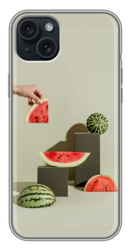 Чехол с картинкой "Арт Арбузы" для iPhone 14 Plus