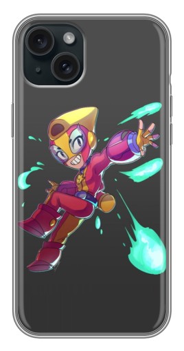 Силиконовый чехол с изображением "Боец MAX" для iPhone 14 Plus