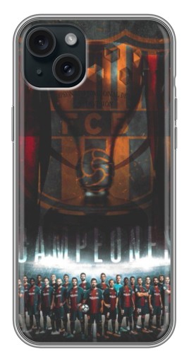 Чехол с картинкой "FCB Campeones" для iPhone 14 Plus