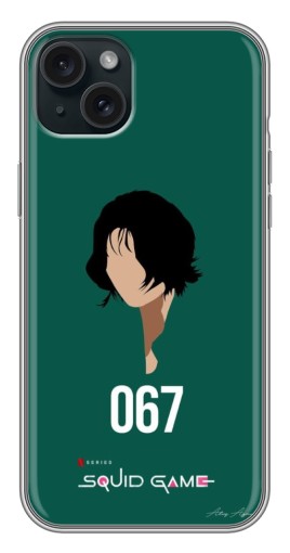 Чехол с печатью "Игрок 067" для iPhone 14 Plus
