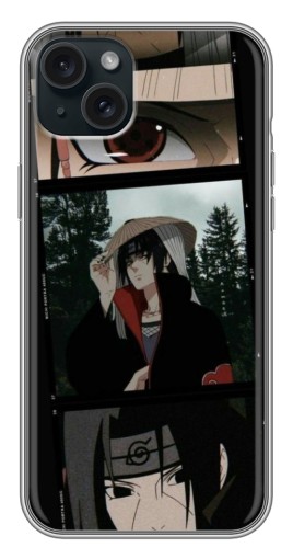 Чехол с картинкой "Итачи на фото" для iPhone 14 Plus