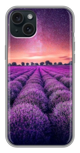 Чехол с принтом "Лавандовое поле" для iPhone 14 Plus
