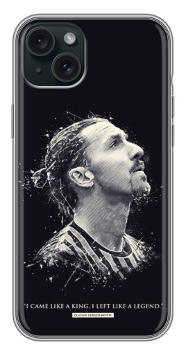 Чехол с принтом "Легенда Ибрагимович" для iPhone 14 Plus