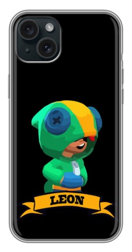 Чехол с картинкой "LEON" для iPhone 14 Plus