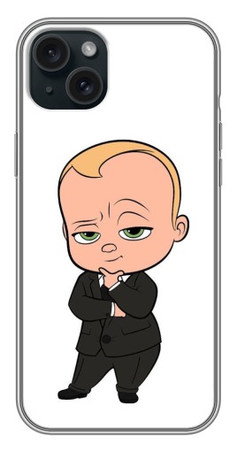 Чехол с печатью "Маленький Босс" для iPhone 14 Plus